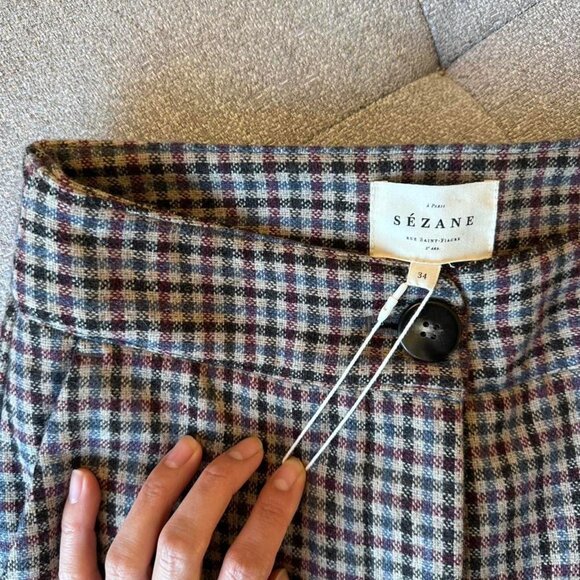 Sezane Wool Pants - Picture 2 of 4